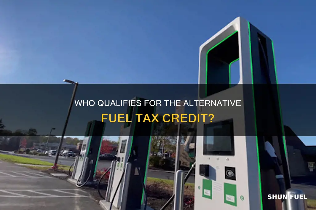 who can claim the alternative fuel credit