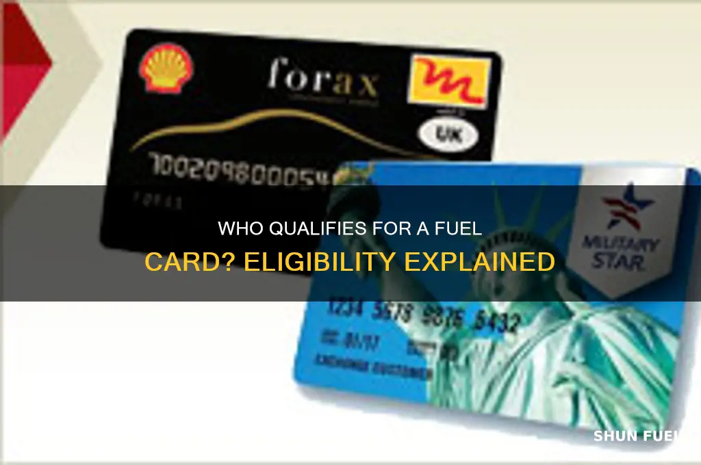 who can get a fuel card