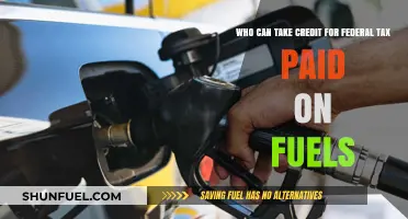 Unraveling the Mystery: Who Claims Credit for Federal Fuel Taxes?