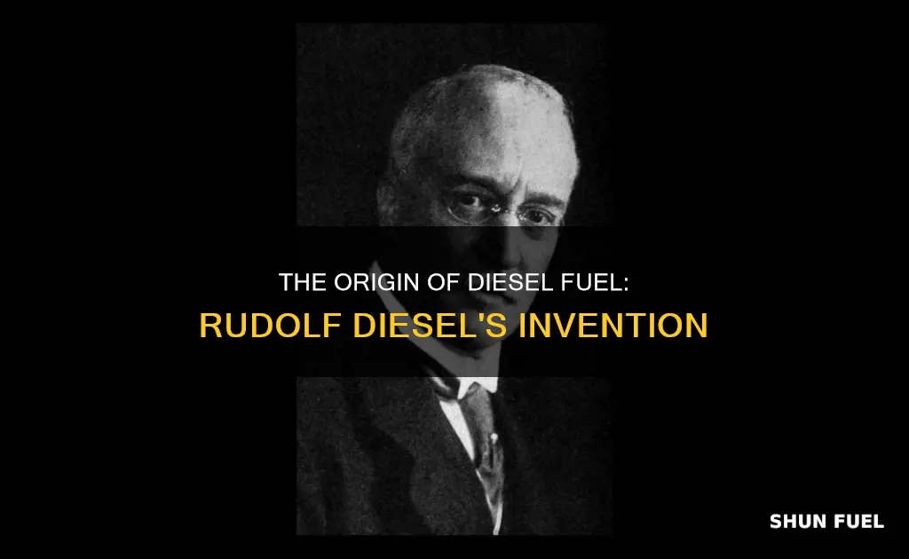 who discovered diesel fuel