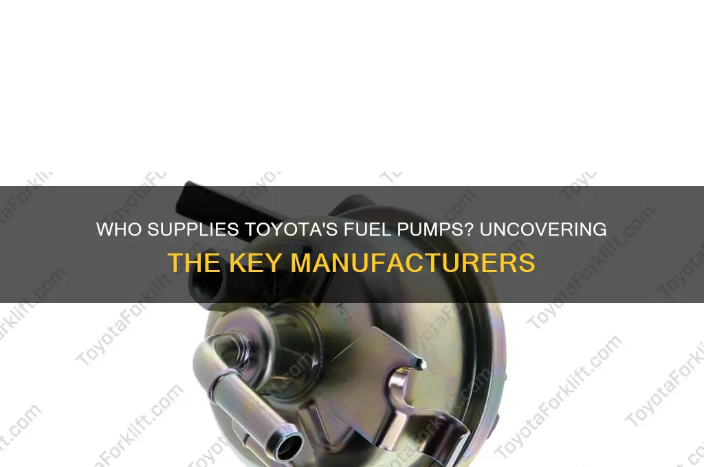 who does toyota use for fuel pumps