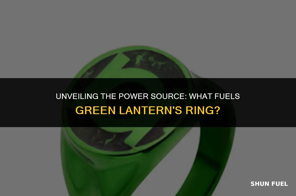 who fuels green lanterns ring