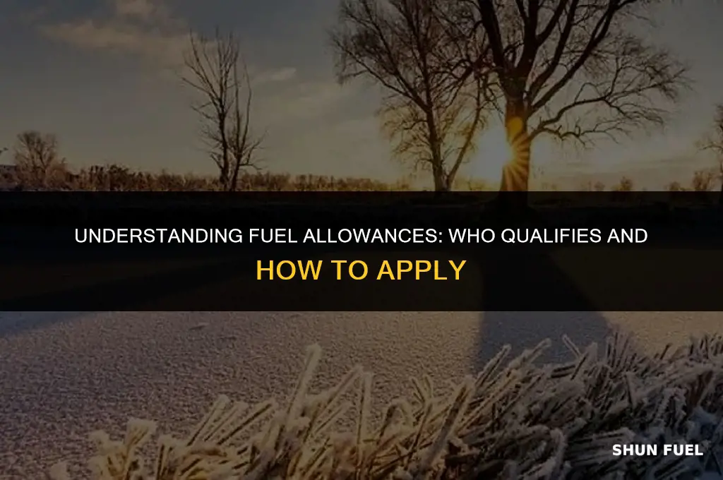 who gets fuel allowance