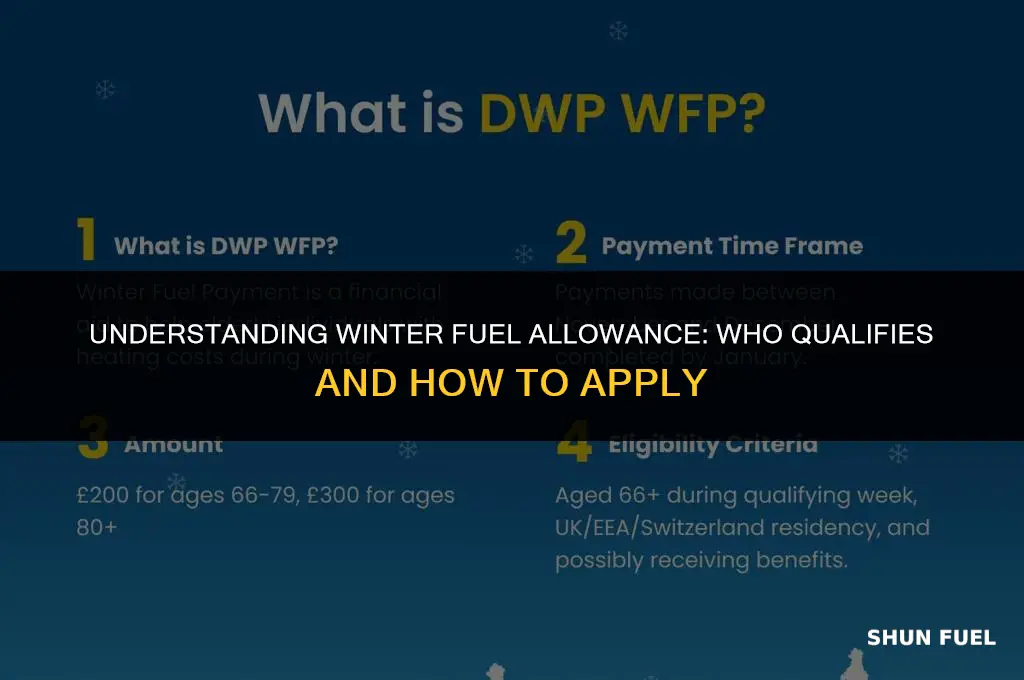 who gets winter fuel allowance
