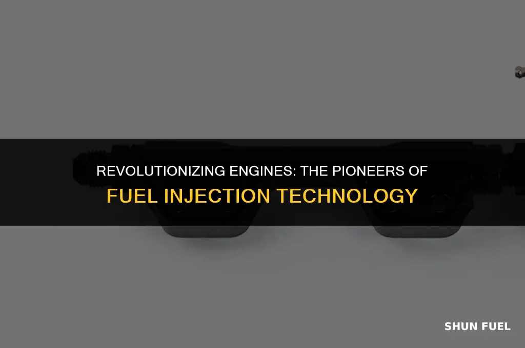who had fuel injectiin first