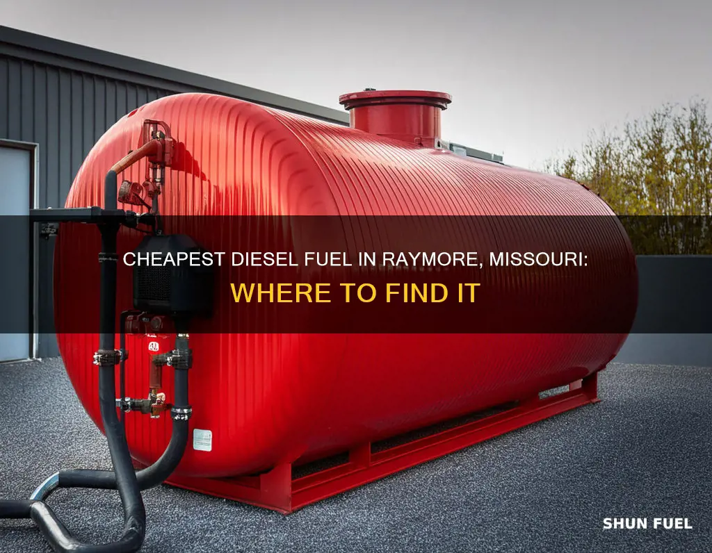 who has the cheapest diesel fuel in raymore missouri