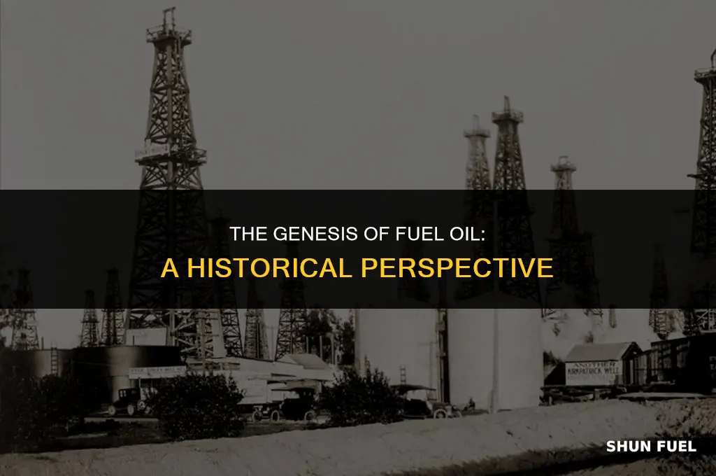 who invented fuel oil