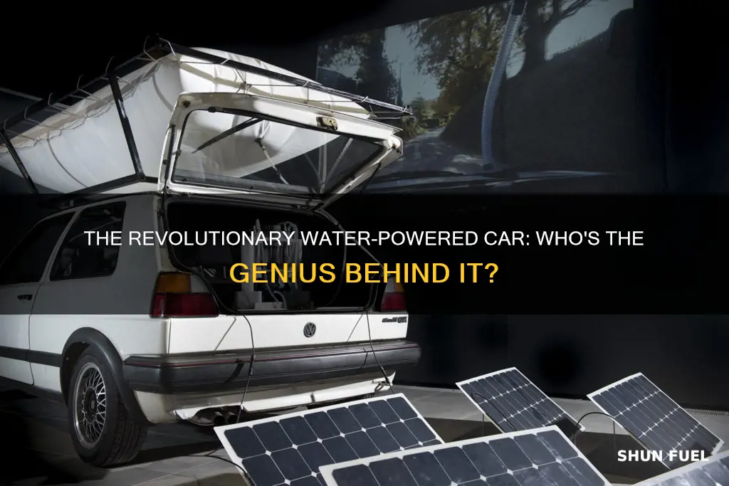 who invented the water fueled car