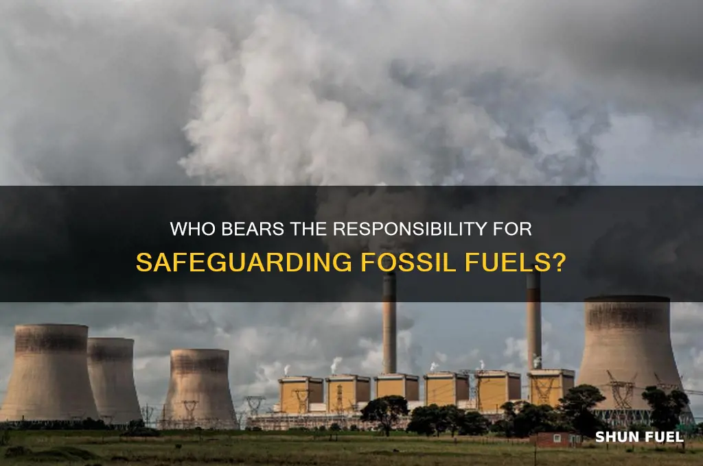 who is responsible for protecting fossil fuels