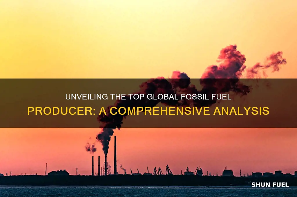 who is the worlds biggest fossil fuel producer