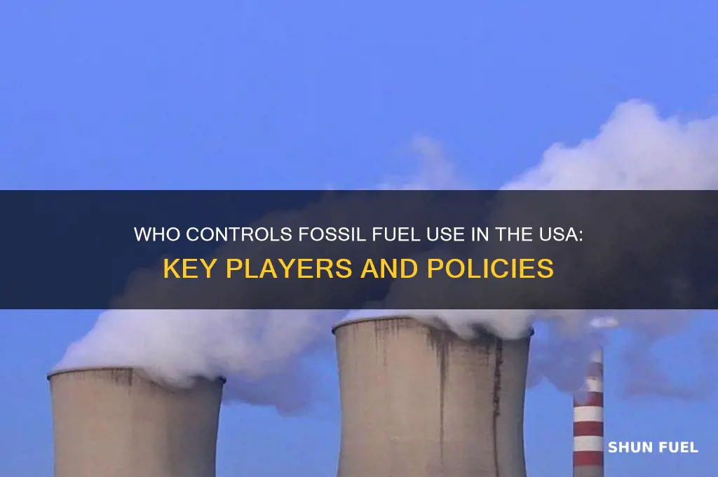 who limits fossil fuel use in usa