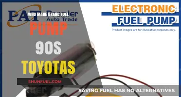 Unveiling the Manufacturer Behind 90s Toyota's Iconic Brand Fuel Pump