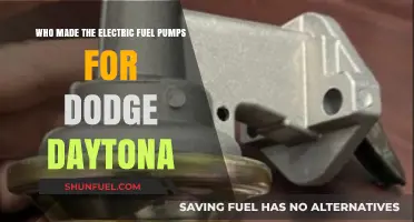 Who Crafted the Electric Fuel Pumps for Dodge Daytona?