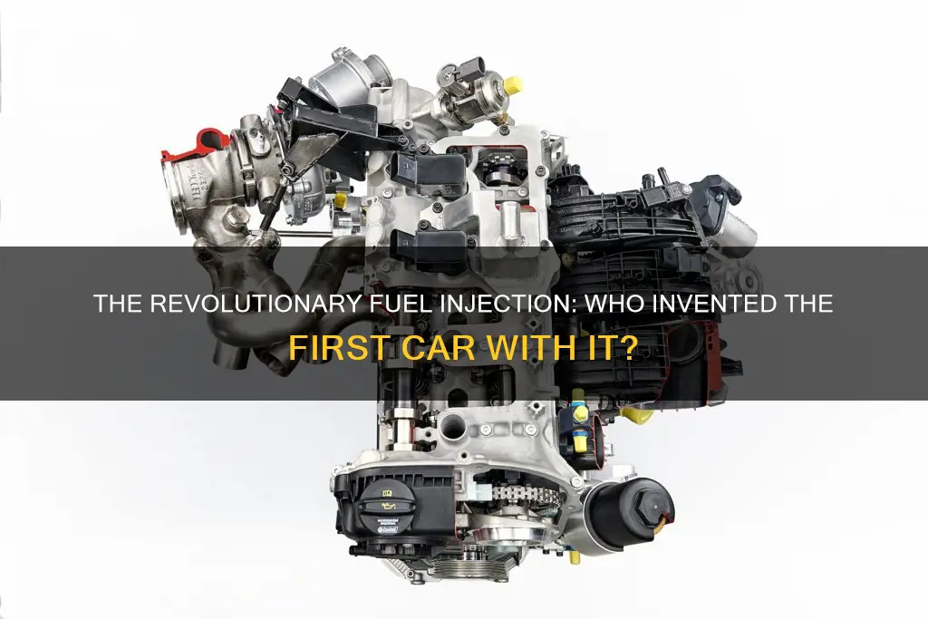 who made the first fuel injected car