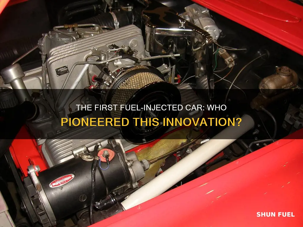 who made the first fuel injected car