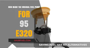 Original Fuel Pump Manufacturer for the 1995 Mercedes E320 Revealed