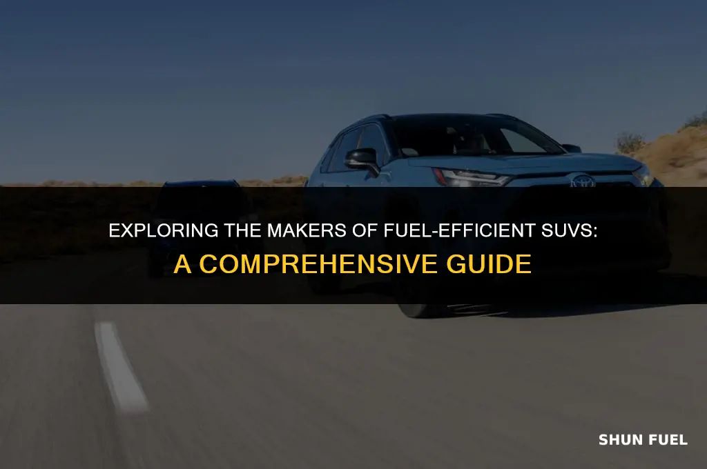who make fuel efficent suv