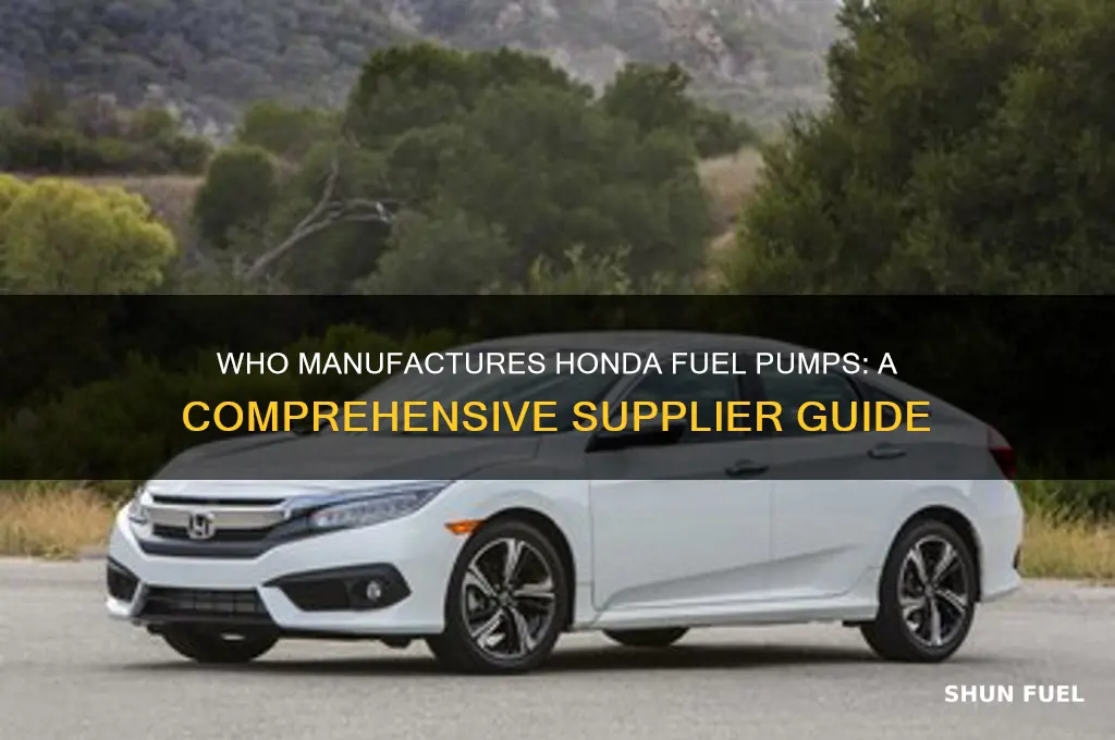 who make honda fuel pump