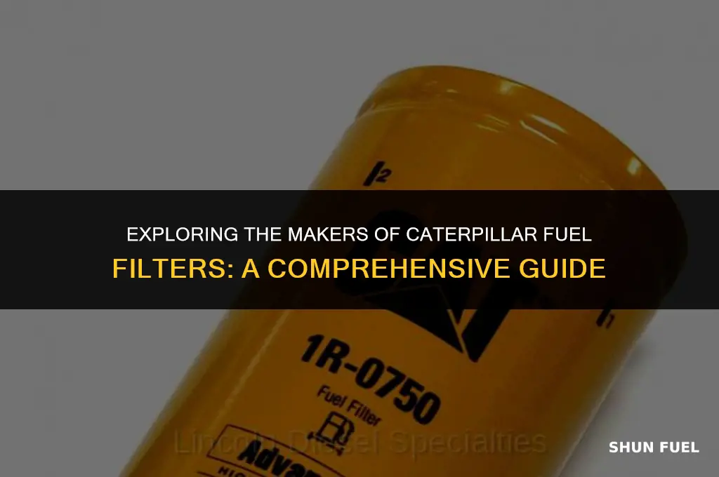who makes caterpillar fuel filters