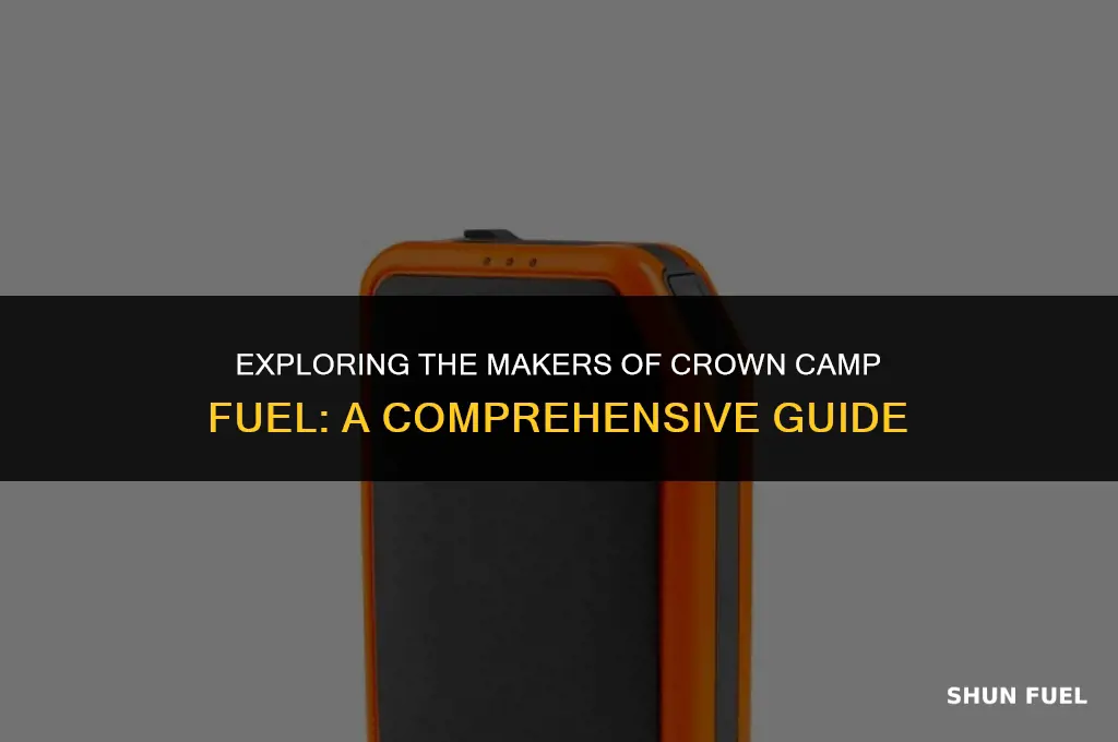 who makes crown camp fuel