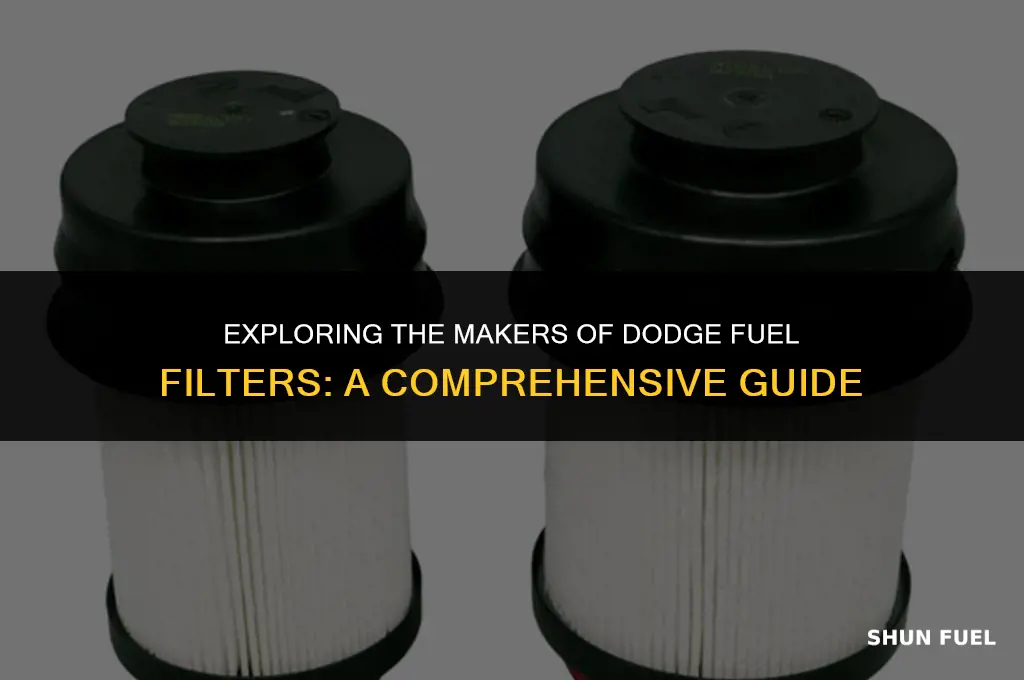 who makes dodge fuel filters