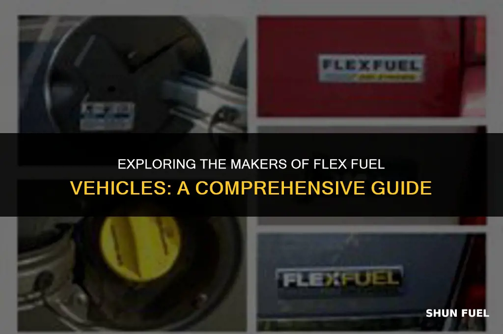 who makes flex fuel vehicles