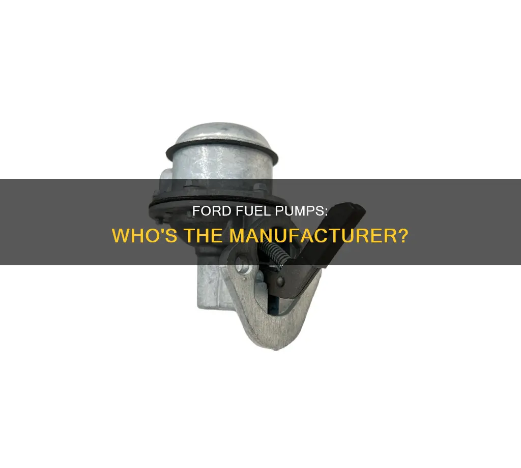 who makes fuel pumps for ford cars