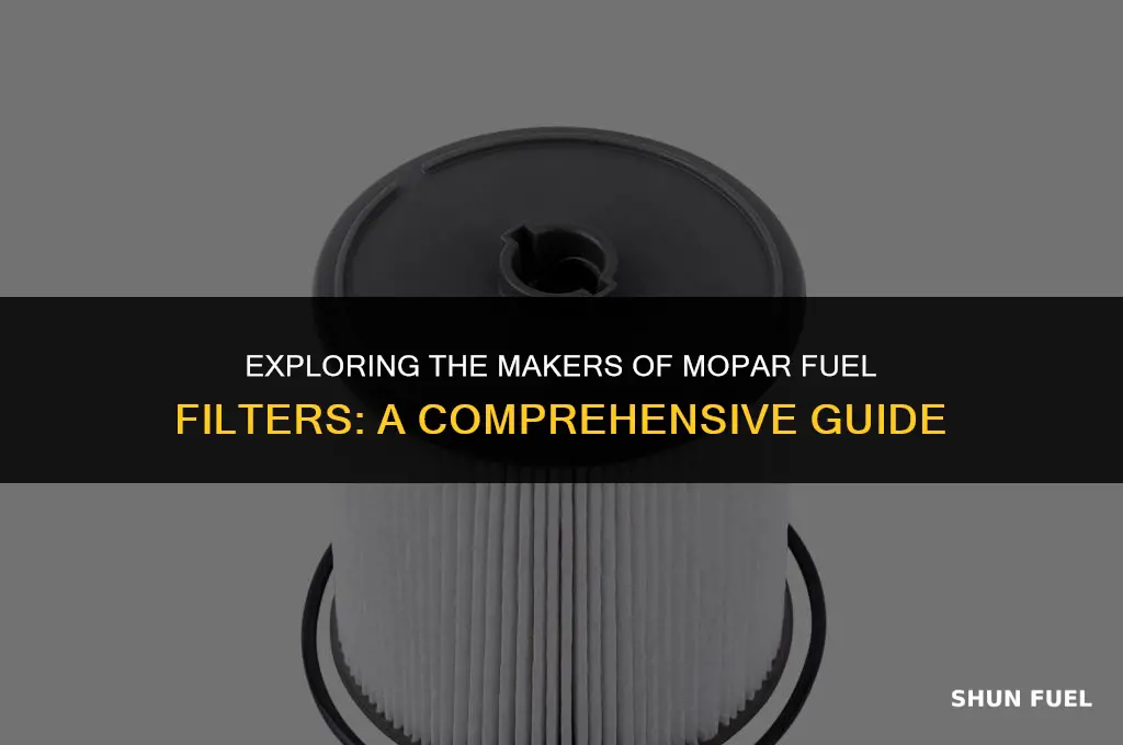 who makes mopar fuel filters