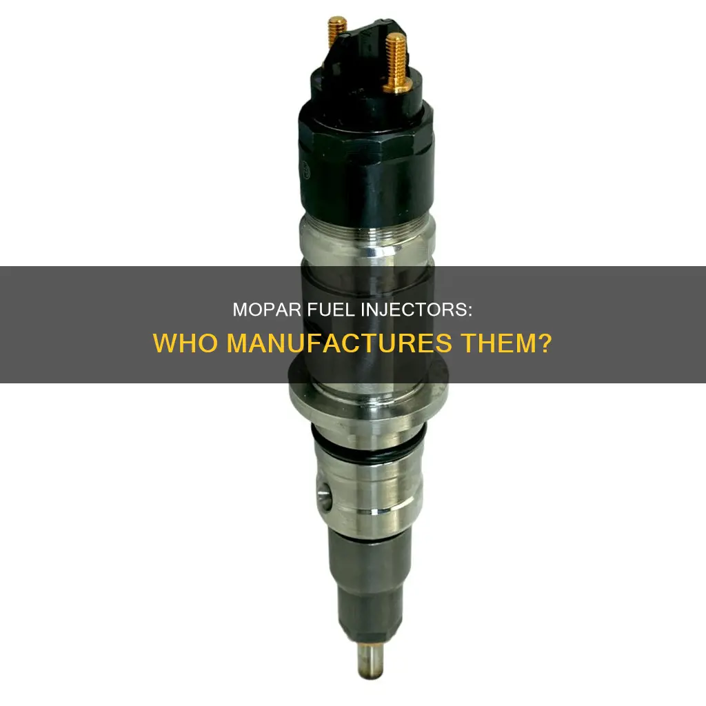 who makes mopar fuel injectors