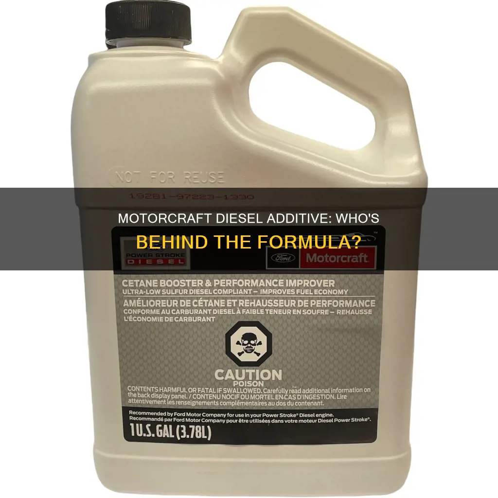 who makes motorcraft diesel fuel additive