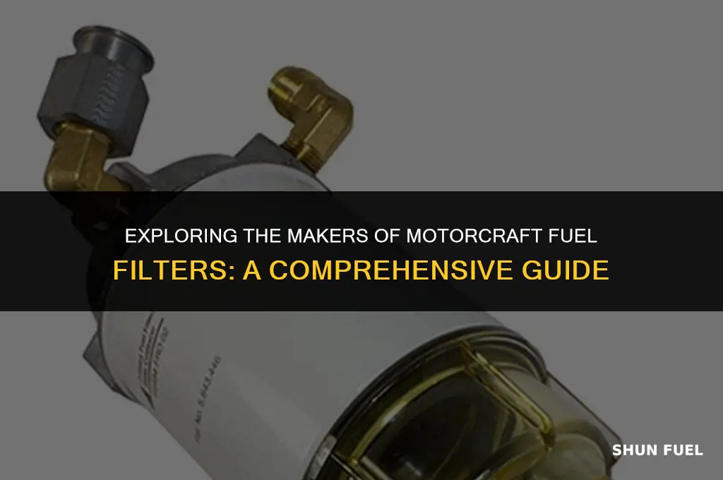 who makes motorcraft fuel filters