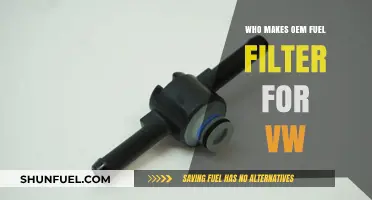 VW Fuel Filters: OEM Parts and Their Makers