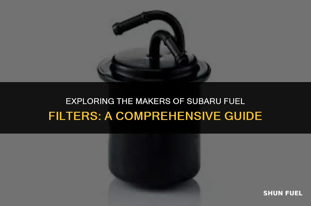 who makes subaru fuel filters