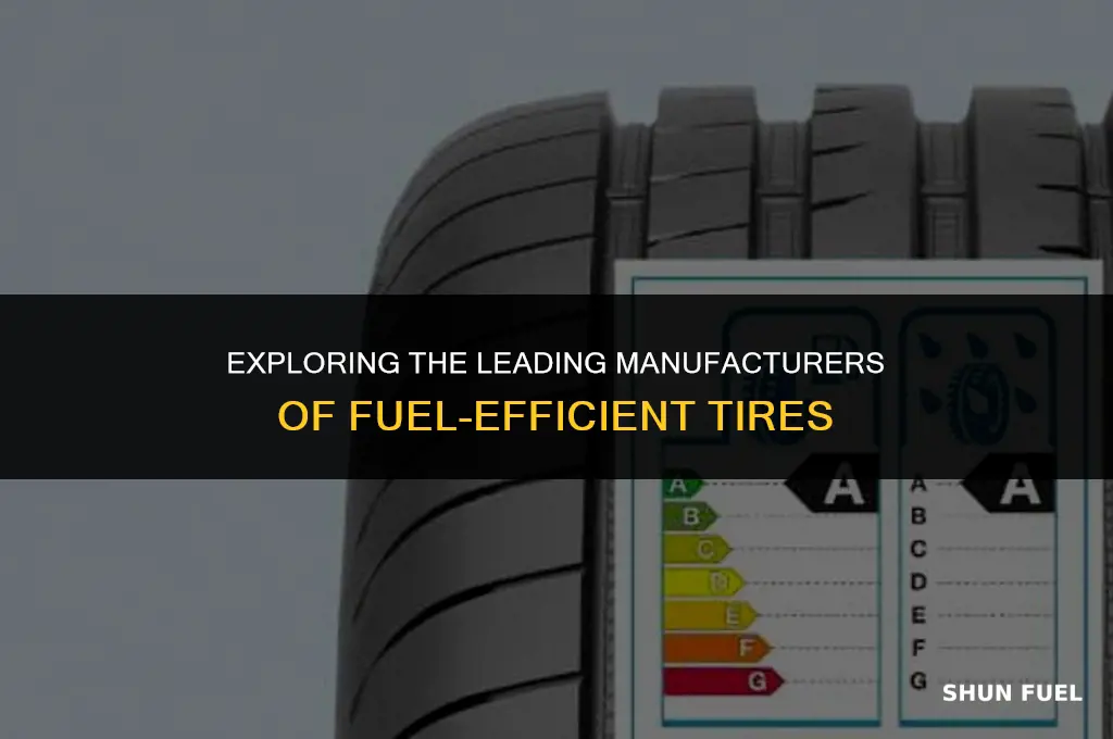 who manufactures fuel tires