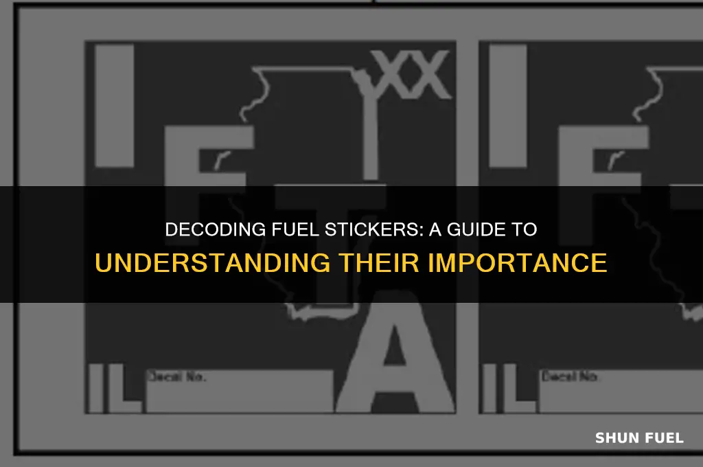 who needs a fuel sticker