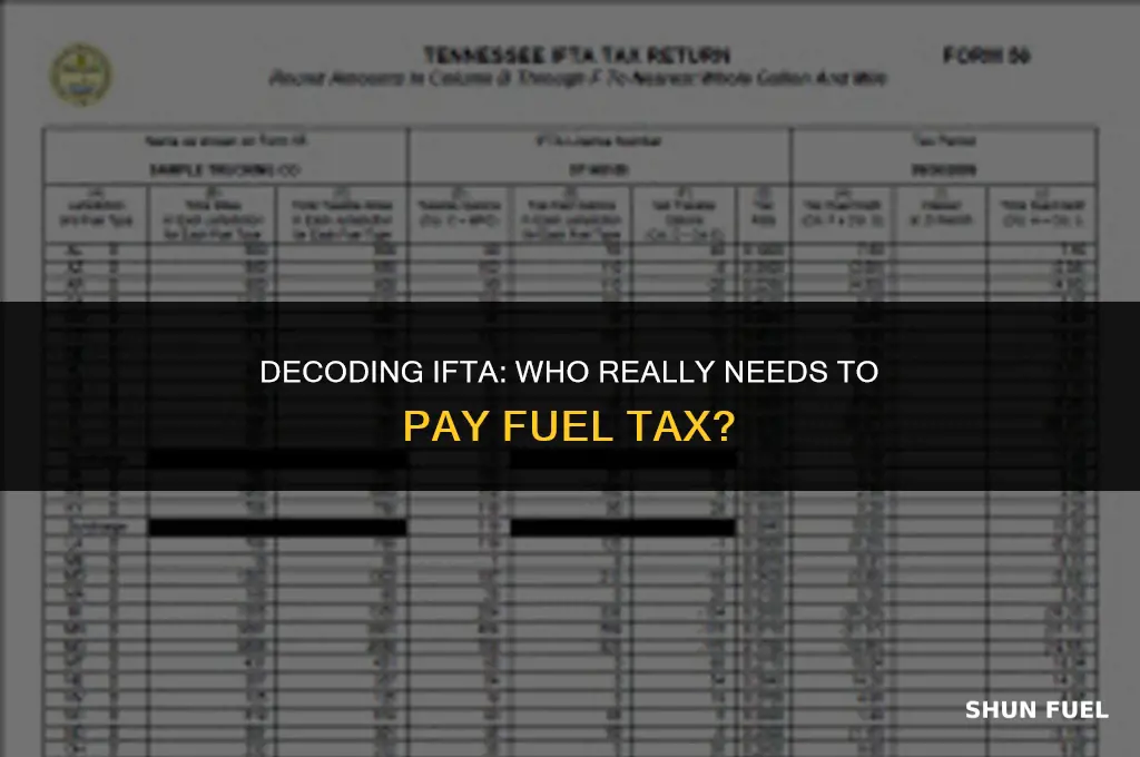 who needs ifta fuel tax
