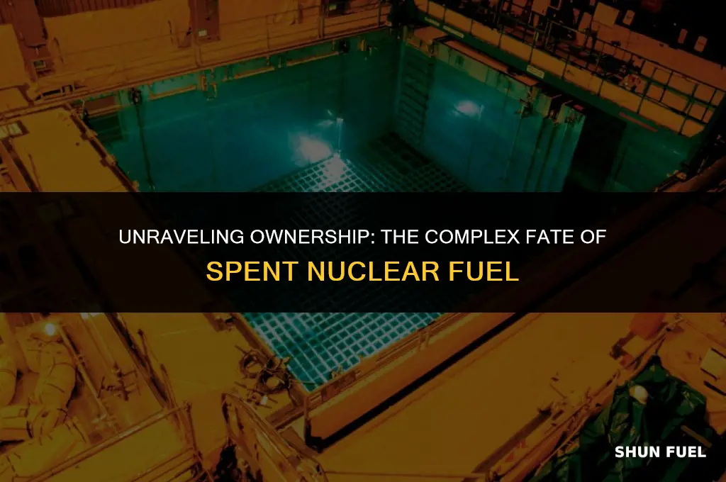 who owns spent nuclear fuel