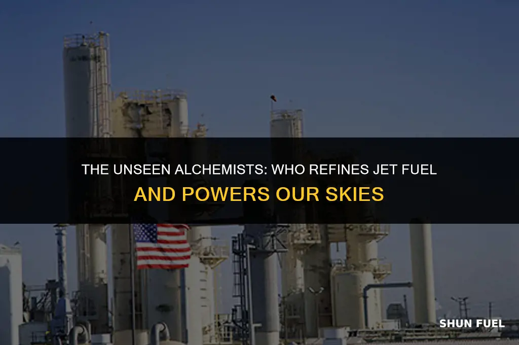 who refines jet fuel