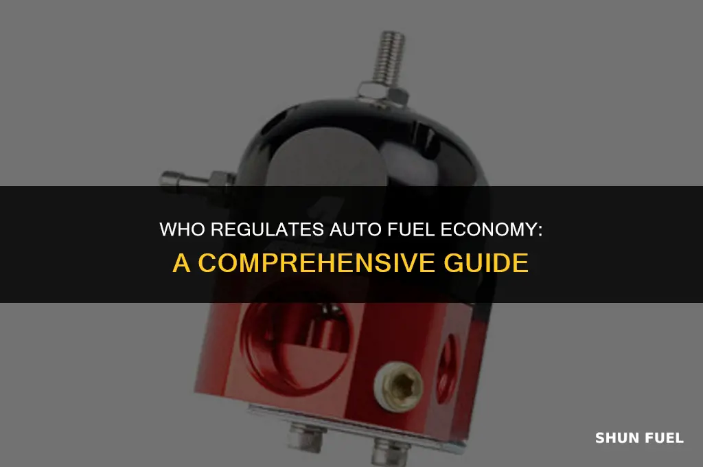 who regulates auto fuel economy