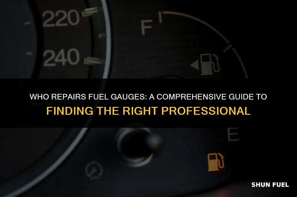 who repairs fuel gauges