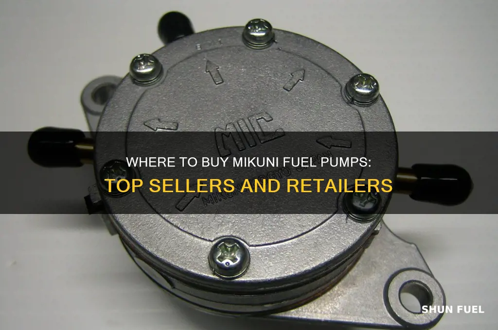 who sell mikuni fuel pump