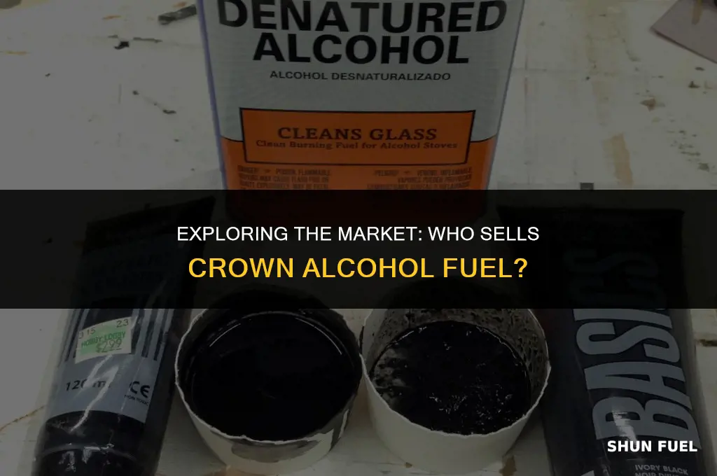 who sells crown alcohol fuel
