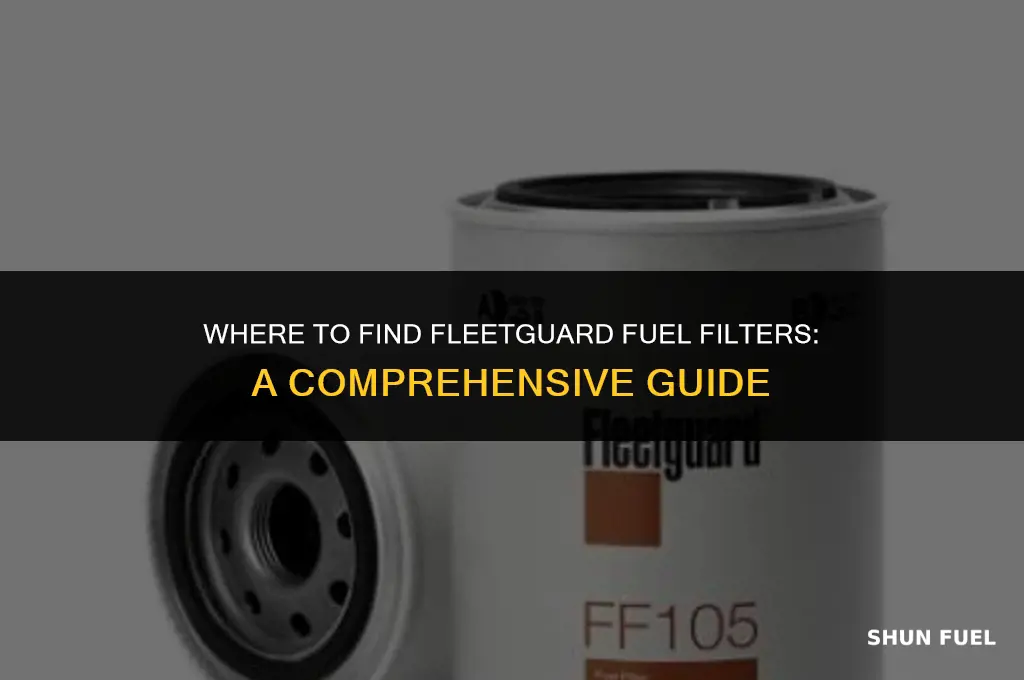 who sells fleetguard fuel filters