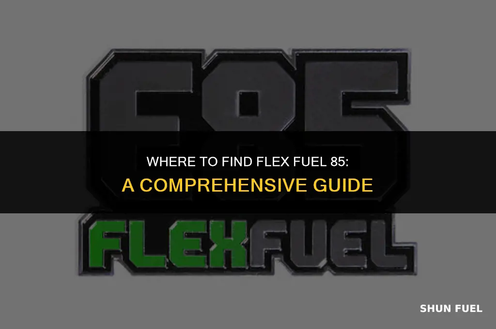 who sells flex fuel 85