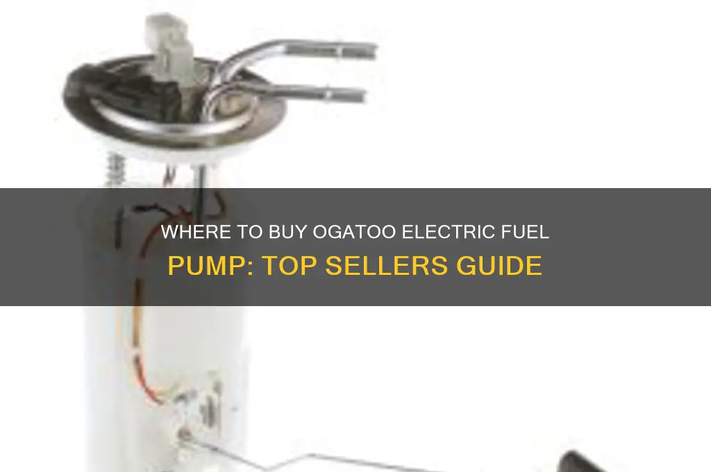 who sells ogatoo electric fuel pump