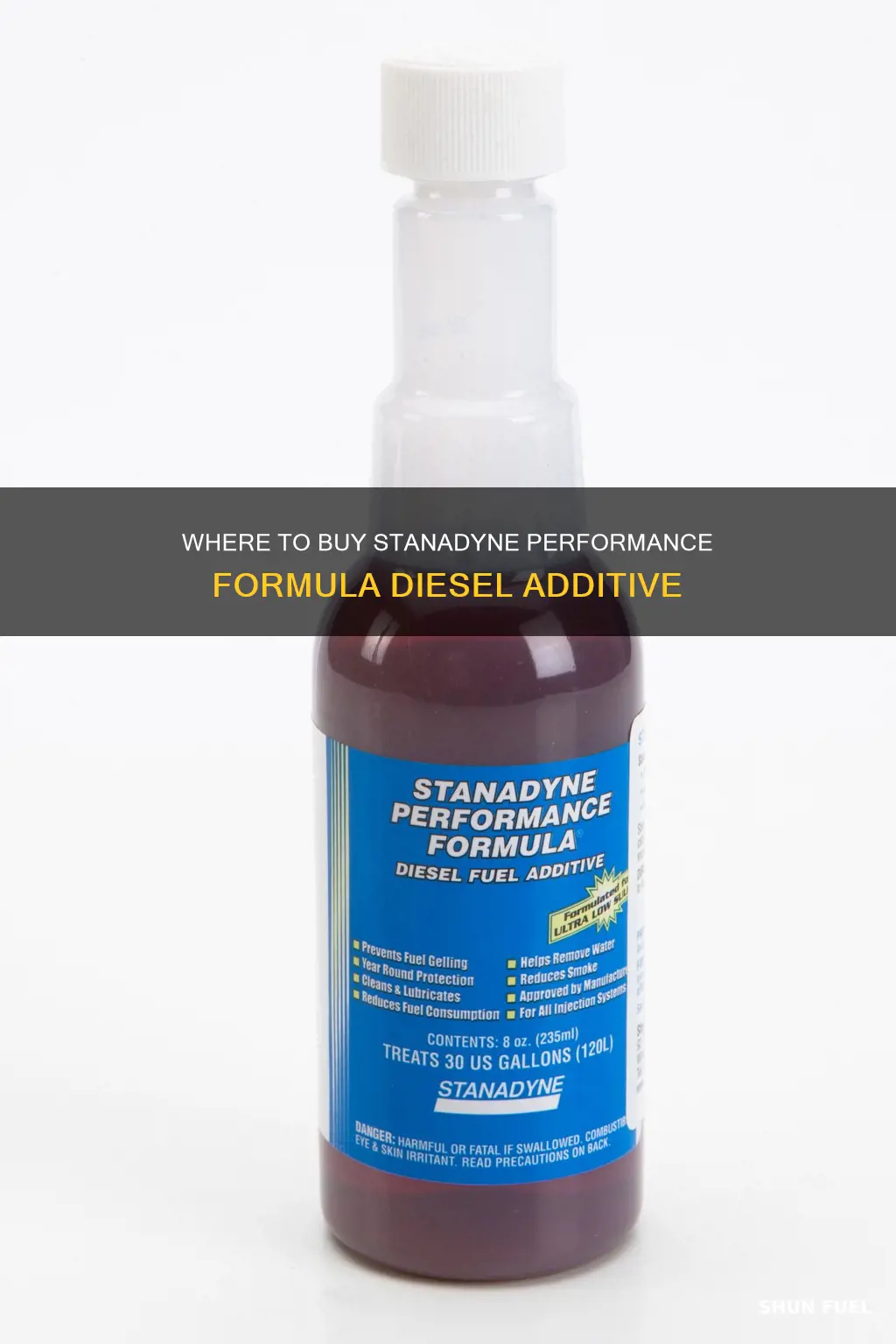 who sells stanadyne performance formula diesel fuel additive