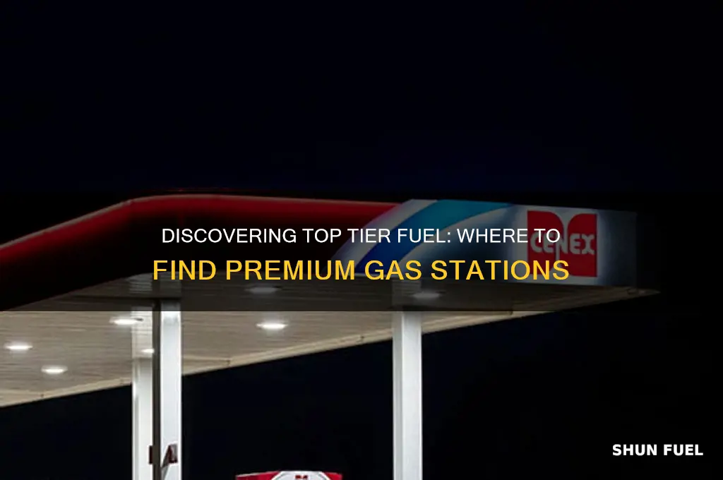 who sells top tier fuel