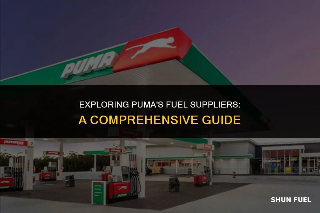 who supplies puma fuel