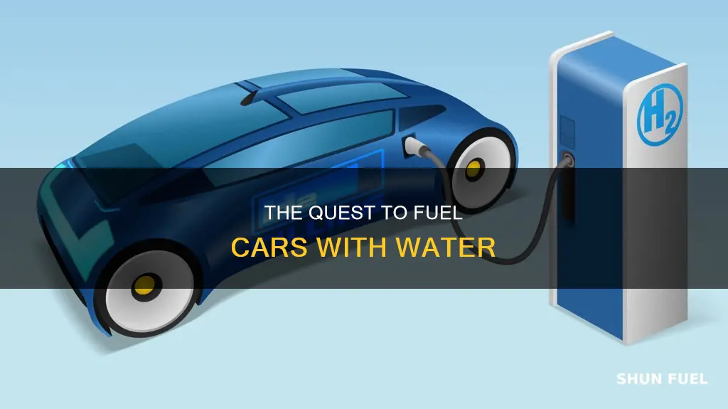 who tried to fuel cars with water