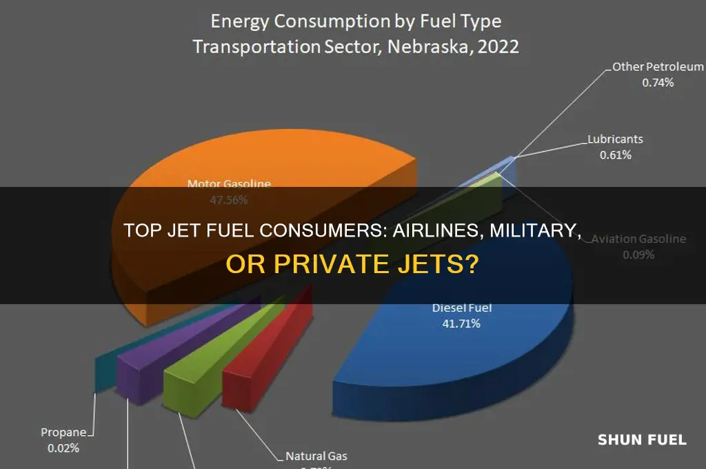 who uses the most jet fuel